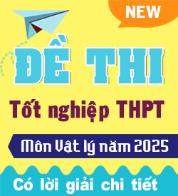 Đề thi Tốt nghiệp THPT Vật lý năm 2025